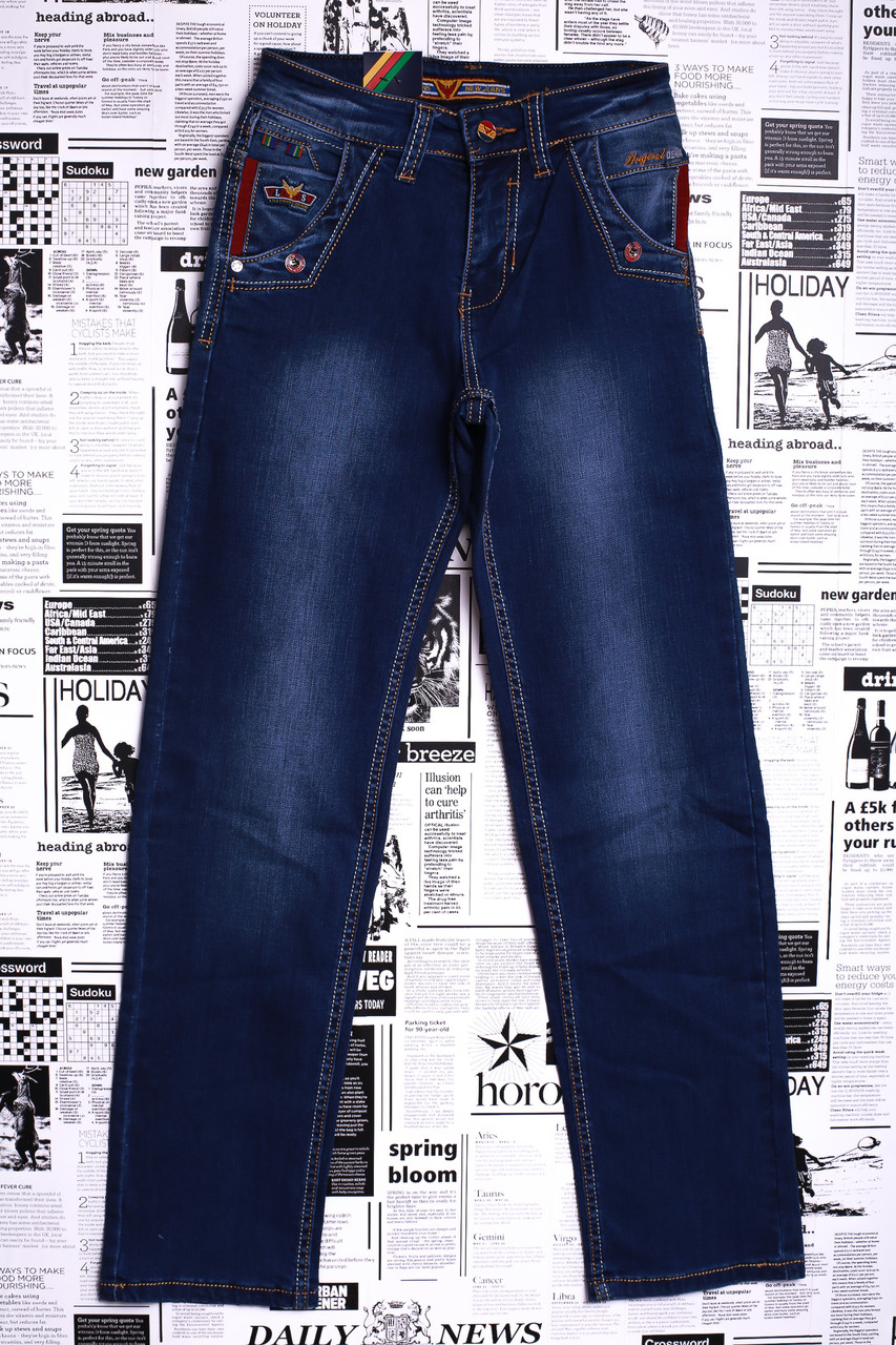 Прямые джинсы юниор 21033 (7 ед. 25-31) LS - фото 1 - id-p4574899