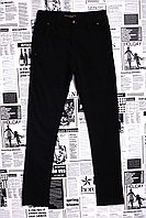 Чёрные подростковые брюки 6416 (7 ед. 24-30) Pr.Minos