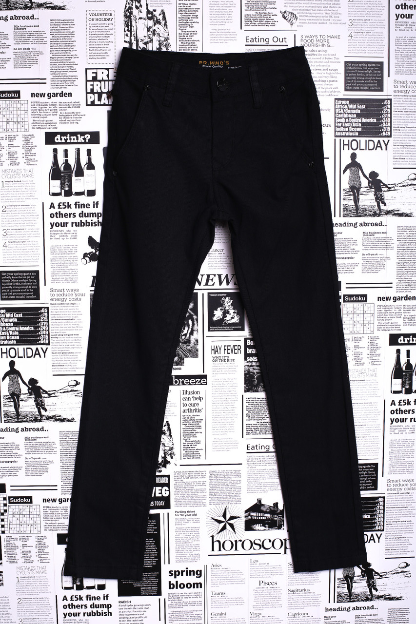 Подростковые брюки полоска 6425 (7 ед. 24-30) Pr.Minos - фото 1 - id-p4574919