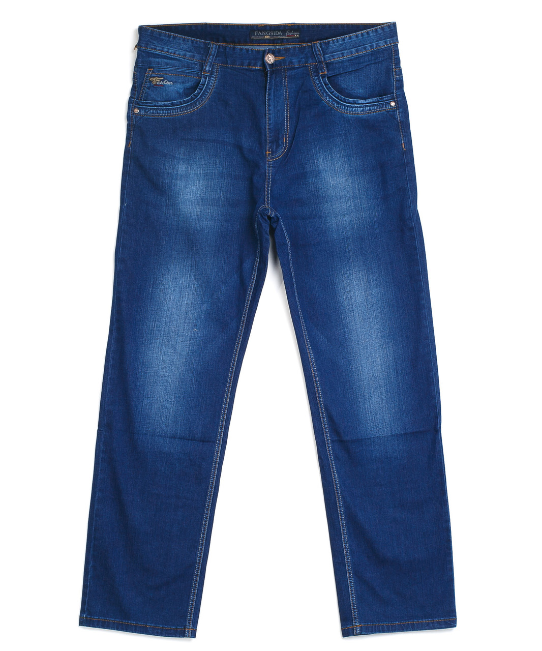 Прямые мужские джинсы 9034 (38-44 батал, 7 ед.) Фанксида - фото 1 - id-p4575187