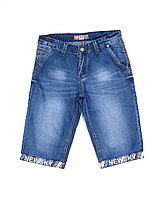 Мужские бриджи с подворотом 21936 (29-36, 7 ед.) Нью скай