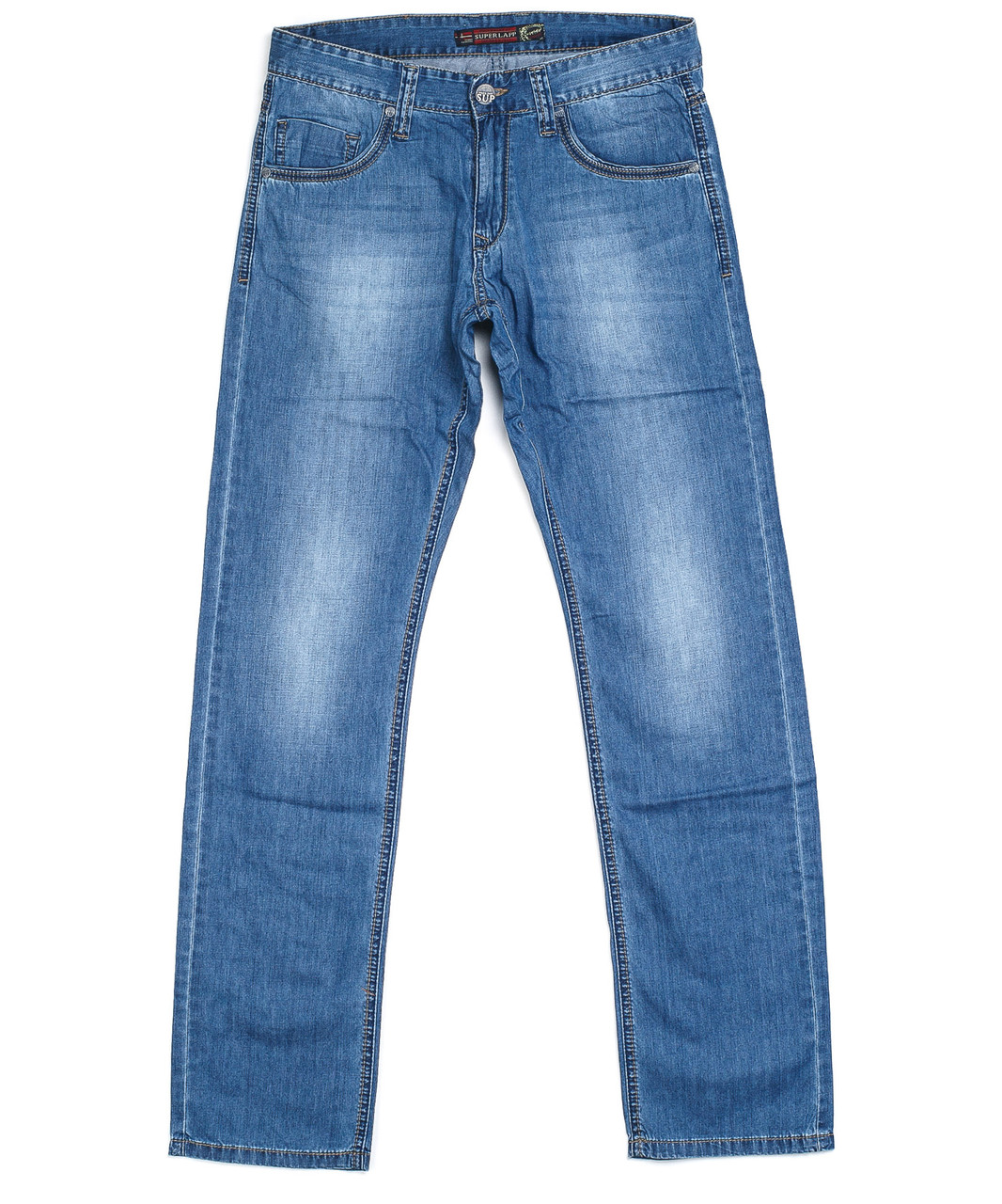Прямые мужские джинсы 40233 (32-38 полубатал, 7 ед.) Суперлапп - фото 1 - id-p4576079