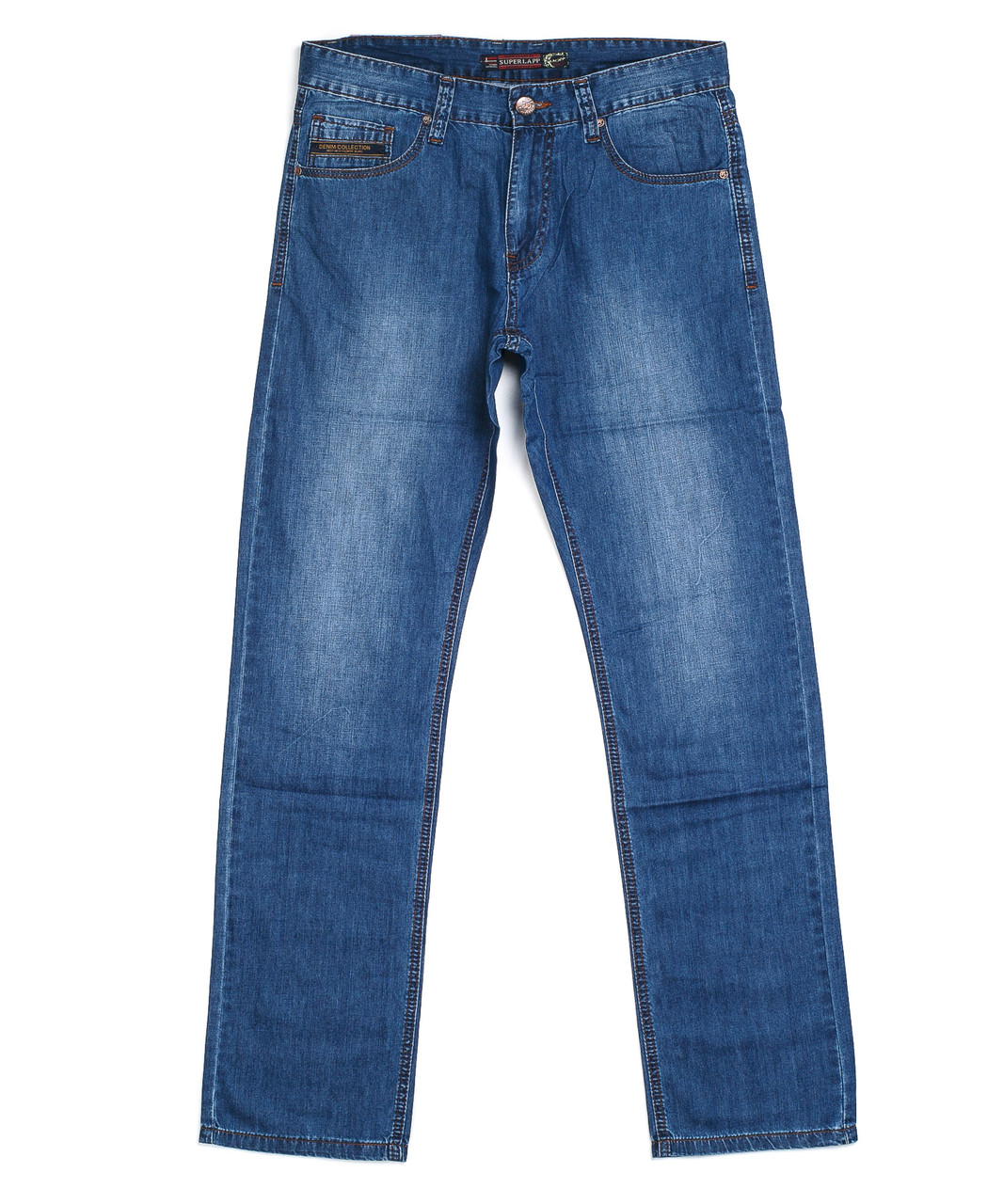 Прямые мужские джинсы 40230 (32-42 полубатал, 8 ед.) Суперлапп - фото 1 - id-p4576088