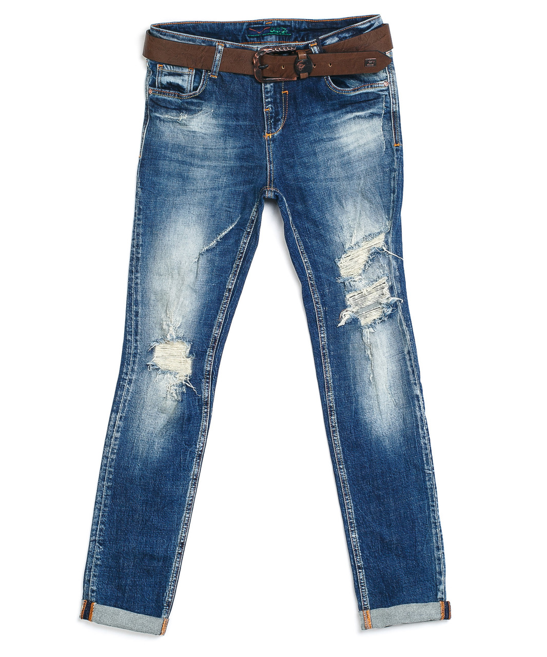 Зауженные женские джинсы 5192 (29-34 полубатал, 7 ед.) Вотс ап - фото 1 - id-p4576101