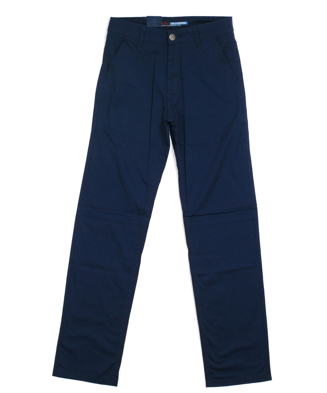 Мужские синие брюки 80057-A (30-38, 8 ед.) ЛС - фото 1 - id-p4670185