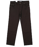 Мужские брюки шоколад 80062-D (34-42 батал, 8 ед.) ЛС