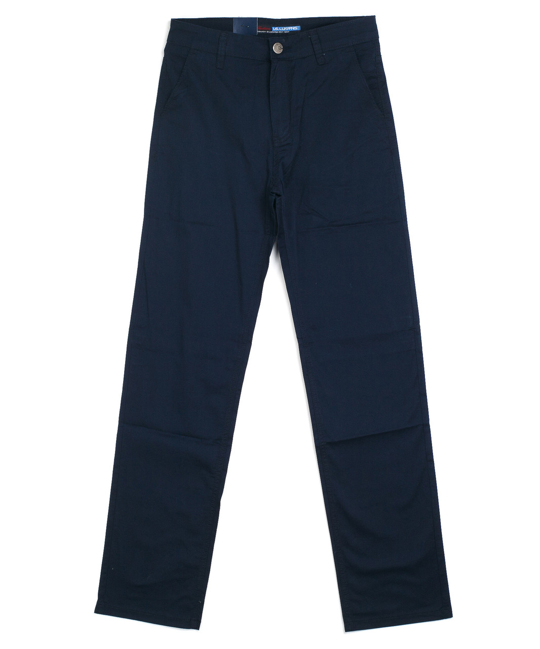 Синие брюки мужские 80054-A (30-38, 8 ед.) ЛС - фото 1 - id-p4670202