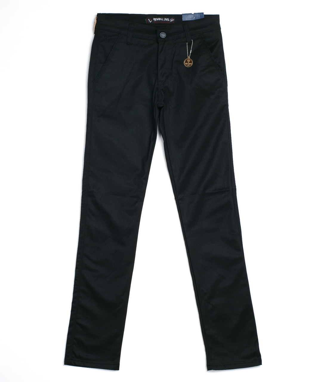 Чёрные мужские брюки 2589 (29-36, 7 ед.) Реванш - фото 1 - id-p4671105