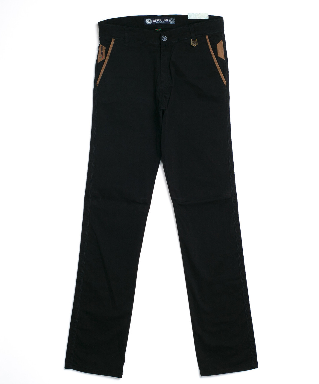 Чёрные мужские брюки 2648 (29-36, 7 ед.) Реванш - фото 1 - id-p4671107