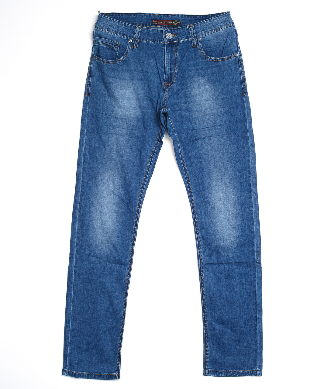 Зауженные мужские джинсы 40803 (29-36, 8 ед.) Суперлап - фото 1 - id-p4671084