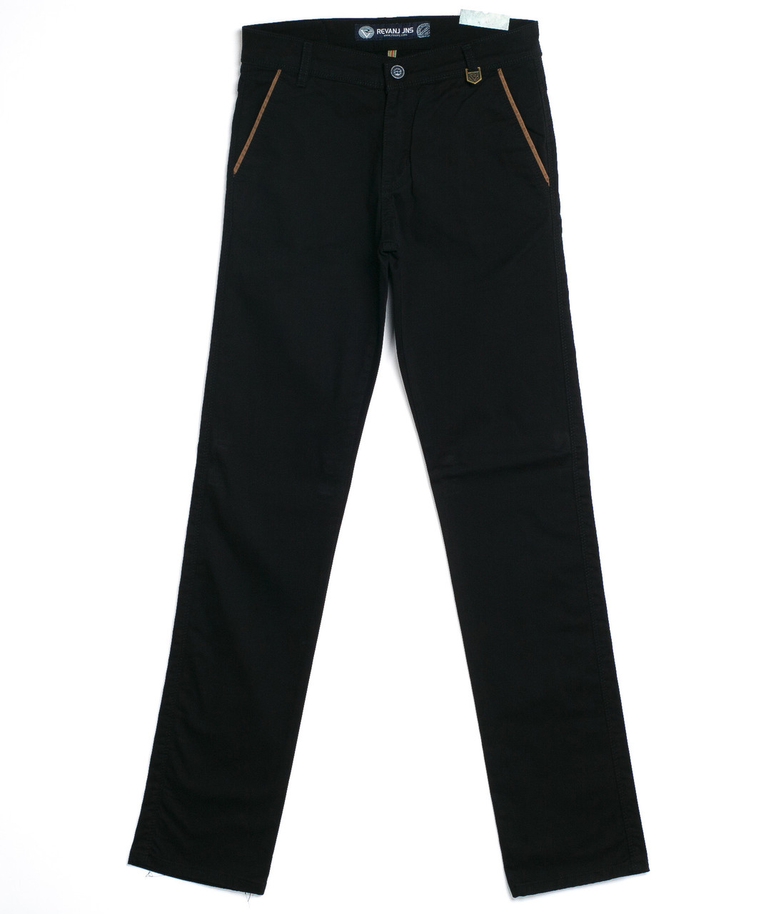 Чёрные мужские брюки G-0360-3 (29-36, 7 ед.) Реванш - фото 1 - id-p4671108