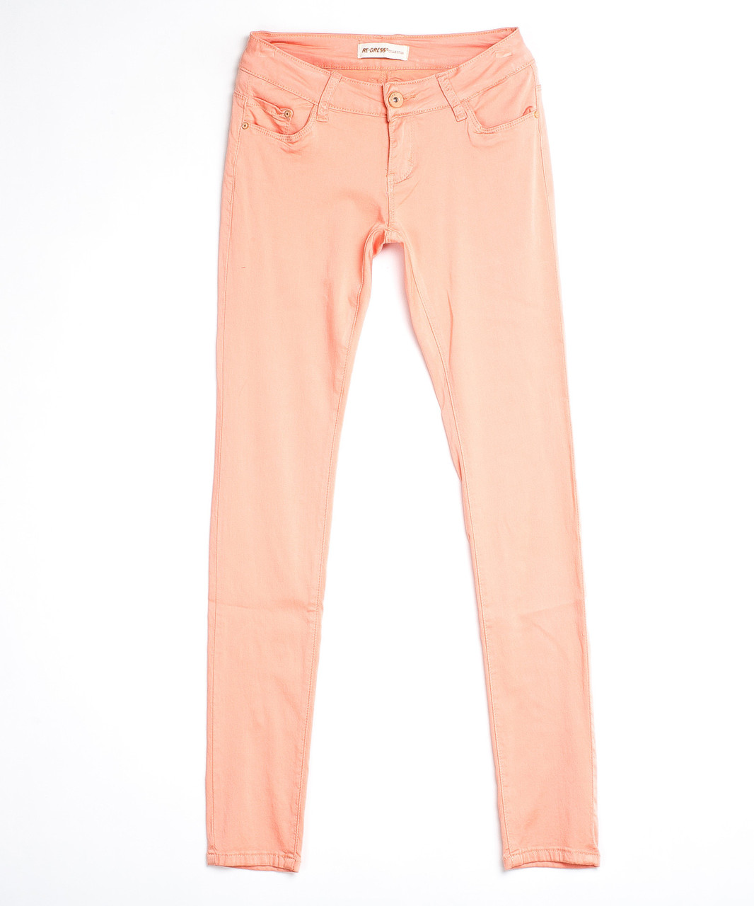 Персиковые женские брюки 0079-4 (26-31, 6 ед.) Редресс - фото 1 - id-p4671134