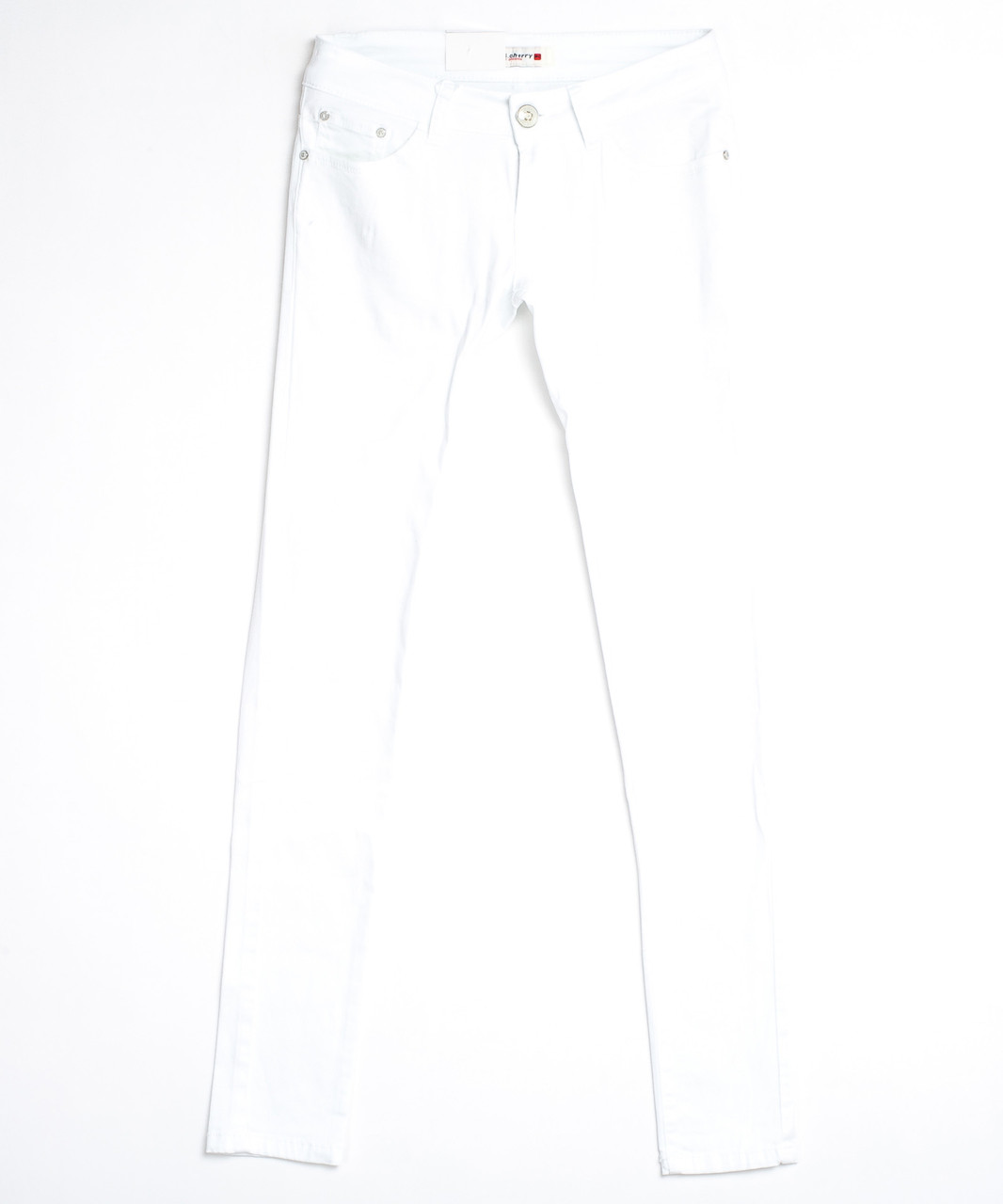Белые женские брюки 9291 (26-31, 6 ед.) Мисс Черри - фото 1 - id-p4671136