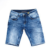 Мужские шорты с царапками 5899-Blue-375 (30-38, 9 ед.) Бренд Копия