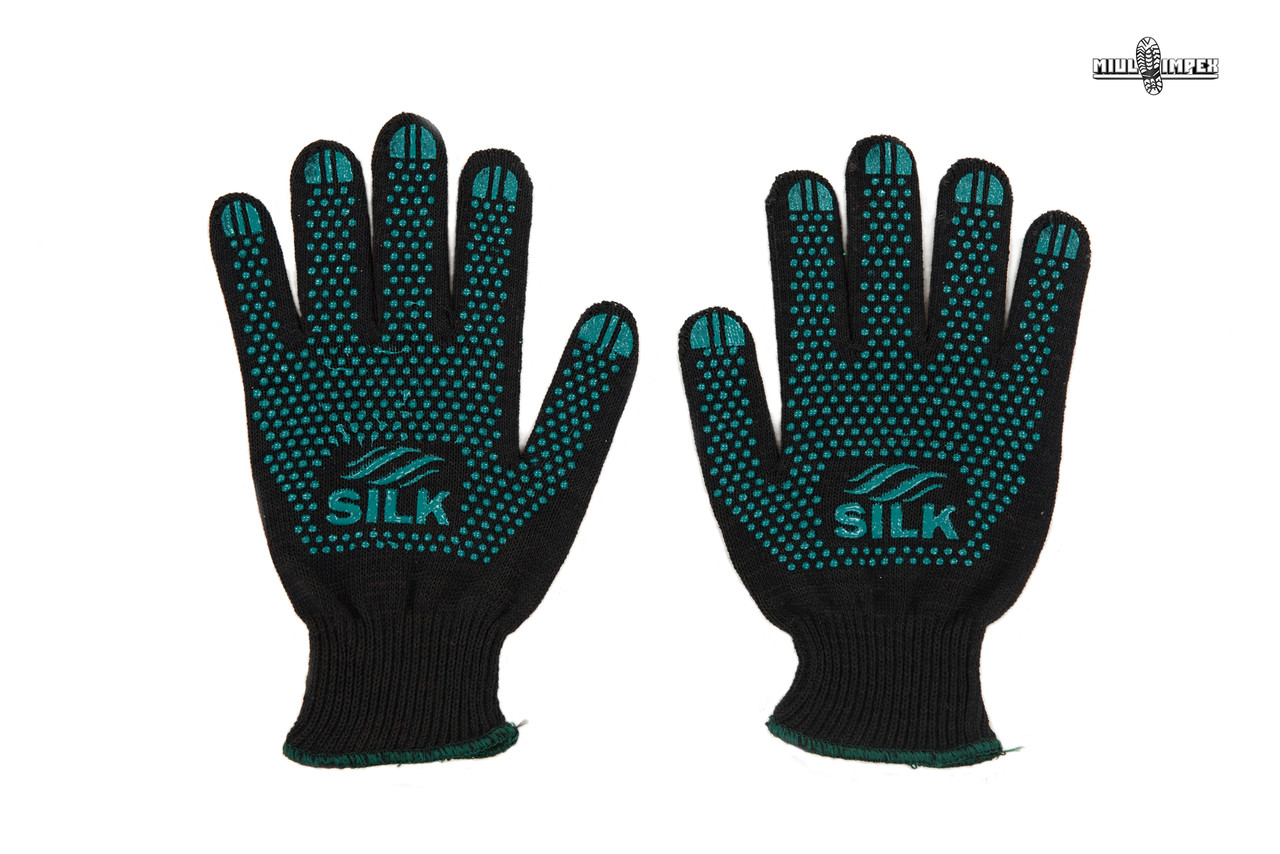 Перчатки SILK черные (модель 1700) - фото 1 - id-p4671888