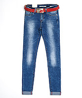 Женские джинсы с подворотом 9789 (25-30, 6 ед.) Куди