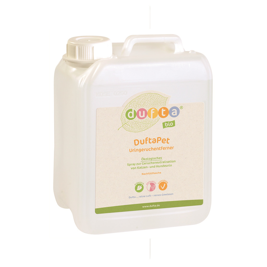 DuftaPet, био-средство для удаления запаха мочи животных - 2500 мл.