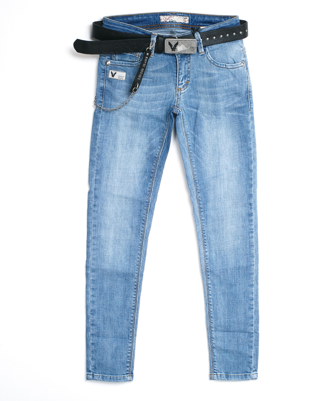 Зауженные женские джинсы 3573 (26-30, 6 ед.) Лиузин - фото 1 - id-p4672932