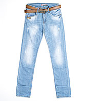 Женские джинсы с царапками 5458 (29-34 полубатал, 6 ед.) Лиузин