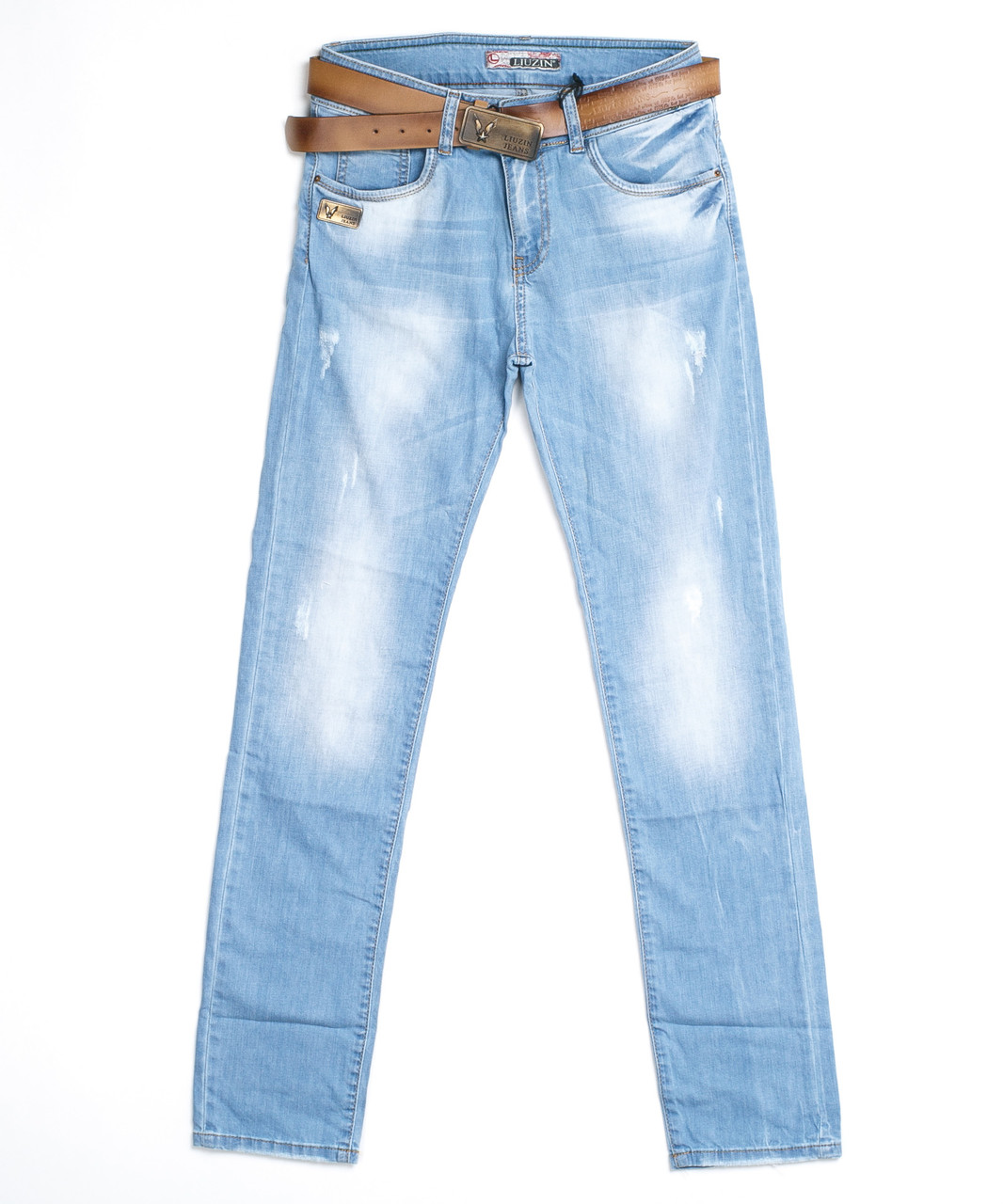 Женские джинсы с царапками 5458 (29-34 полубатал, 6 ед.) Лиузин - фото 1 - id-p4672934