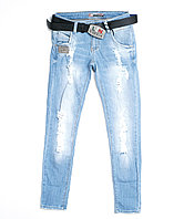 Женские голубые джинсы 3576 (26-30, 6 ед.) Лиузин