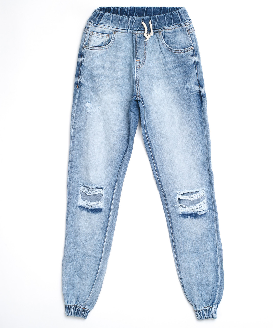 Женские джинсы на резинке 0229 (25-30, 6 ед.) Рокс энд Райт - фото 1 - id-p4672951