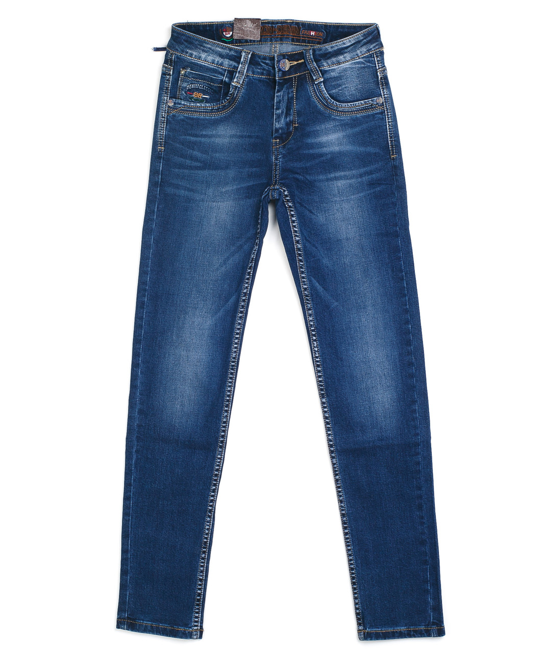 Молодёжные зауженные джинсы 9551 (27-34 молодёжка, 8 ед.) Барон - фото 1 - id-p4674000