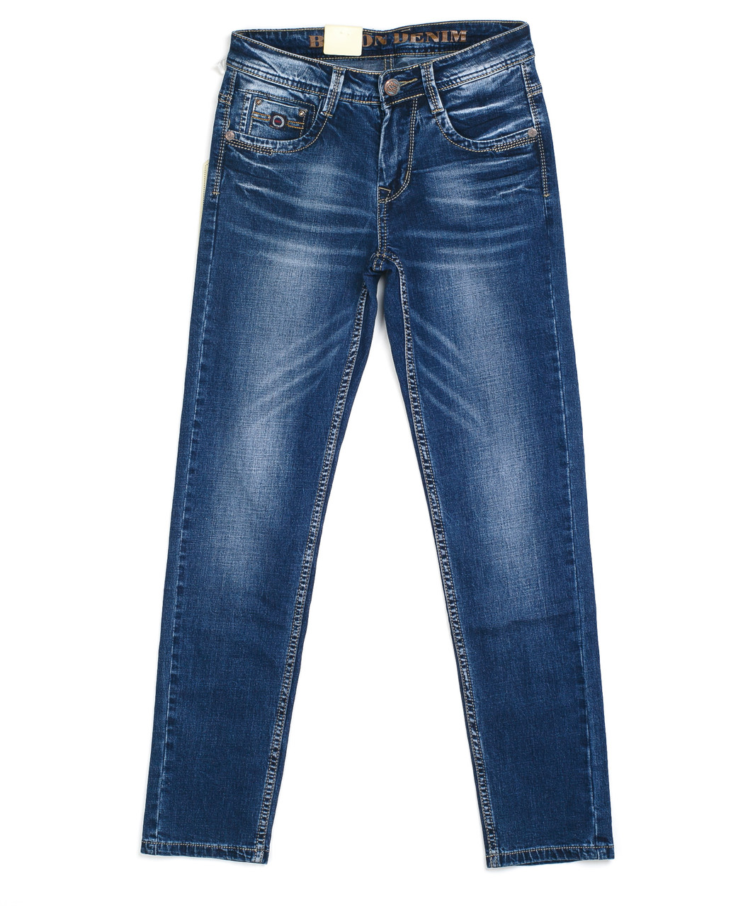 Молодёжные зауженные джинсы 9523 (27-34 молодёжка, 8 ед.) Барон - фото 1 - id-p4674002