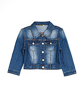 Женская джинсовая куртка 9321 ( L-3XL полубатал, 4 ед.) Кракпот
