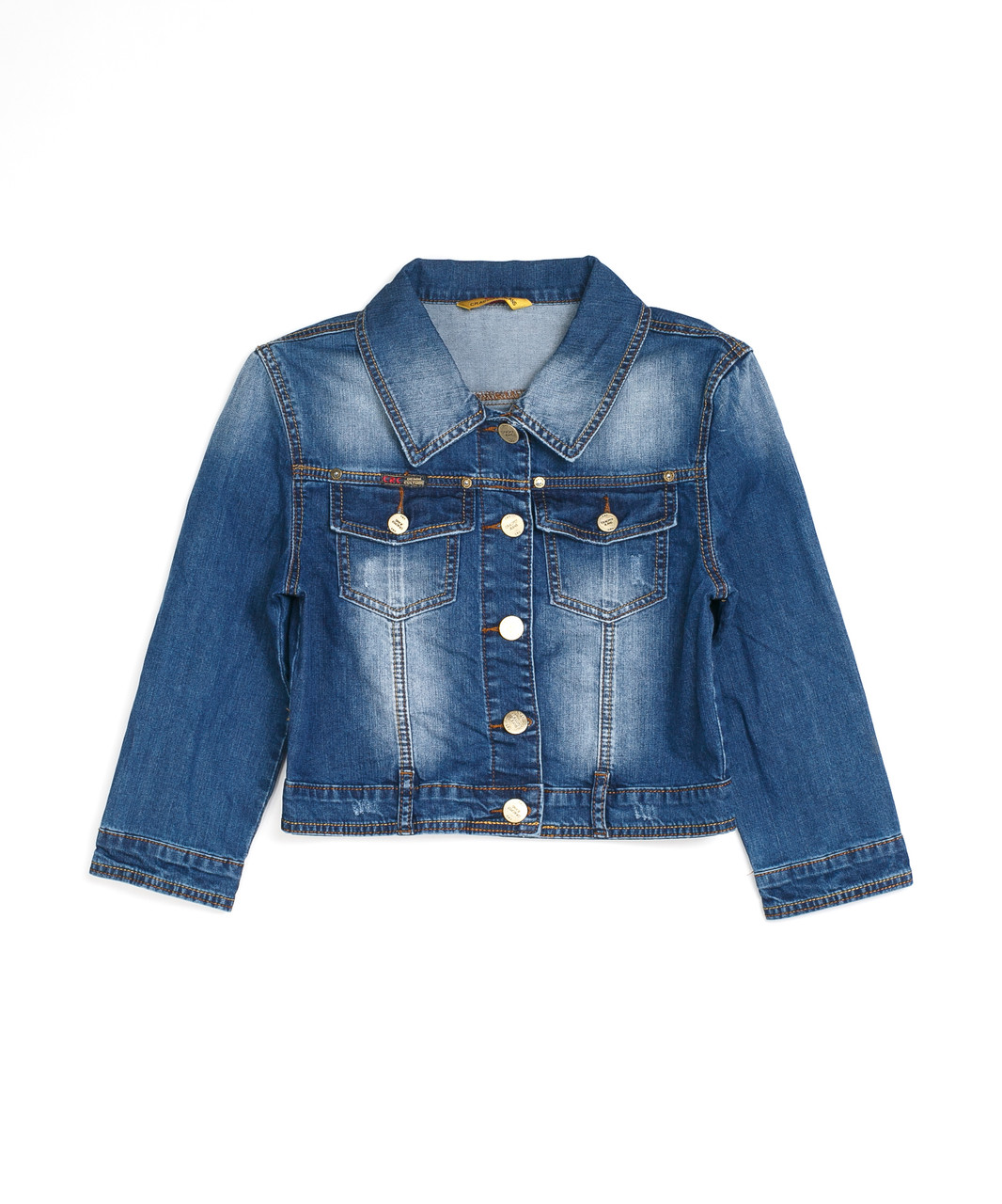 Женская джинсовая куртка 9321 ( L-3XL полубатал, 4 ед.) Кракпот - фото 1 - id-p4674030