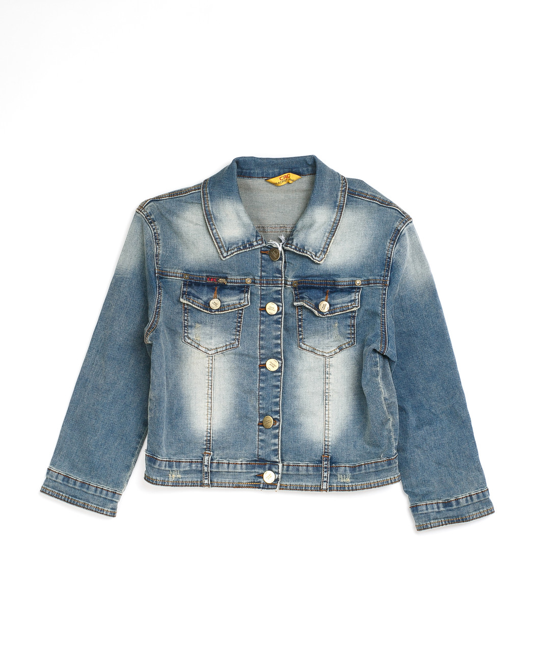 Женская джинсовая куртка 9320 ( L-3XL полубатал, 4 ед.) Кракпот - фото 1 - id-p4674034