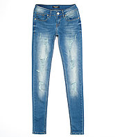 Рваные женские джинсы 1122-1 (26-30, 5 ед.) Блю Метал