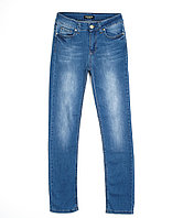 Женские джинсы американка 1125-1 (27-32 полубатал, 6 ед.) Блю Метал