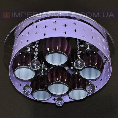 Потолочная люстра LED IMPERIA шестиламповая с пультом дистанционного управления и диодной подсветкой MMD-504436 - фото 1 - id-p4674652