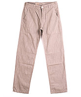 Мужские коричневые брюки 78001 (30-38, 8 ед.) ЛС