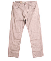 Мужские коричневые брюки 78002 (34-44 батал, 8 ед.) ЛС