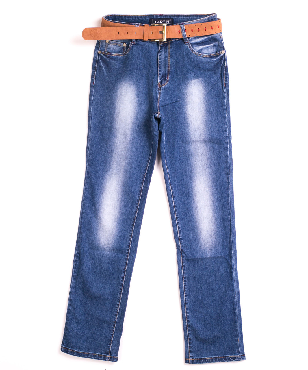 Прямые женские джинсы 0554 (31-38 батал, 6 ед.) Леди Эн - фото 1 - id-p4680605