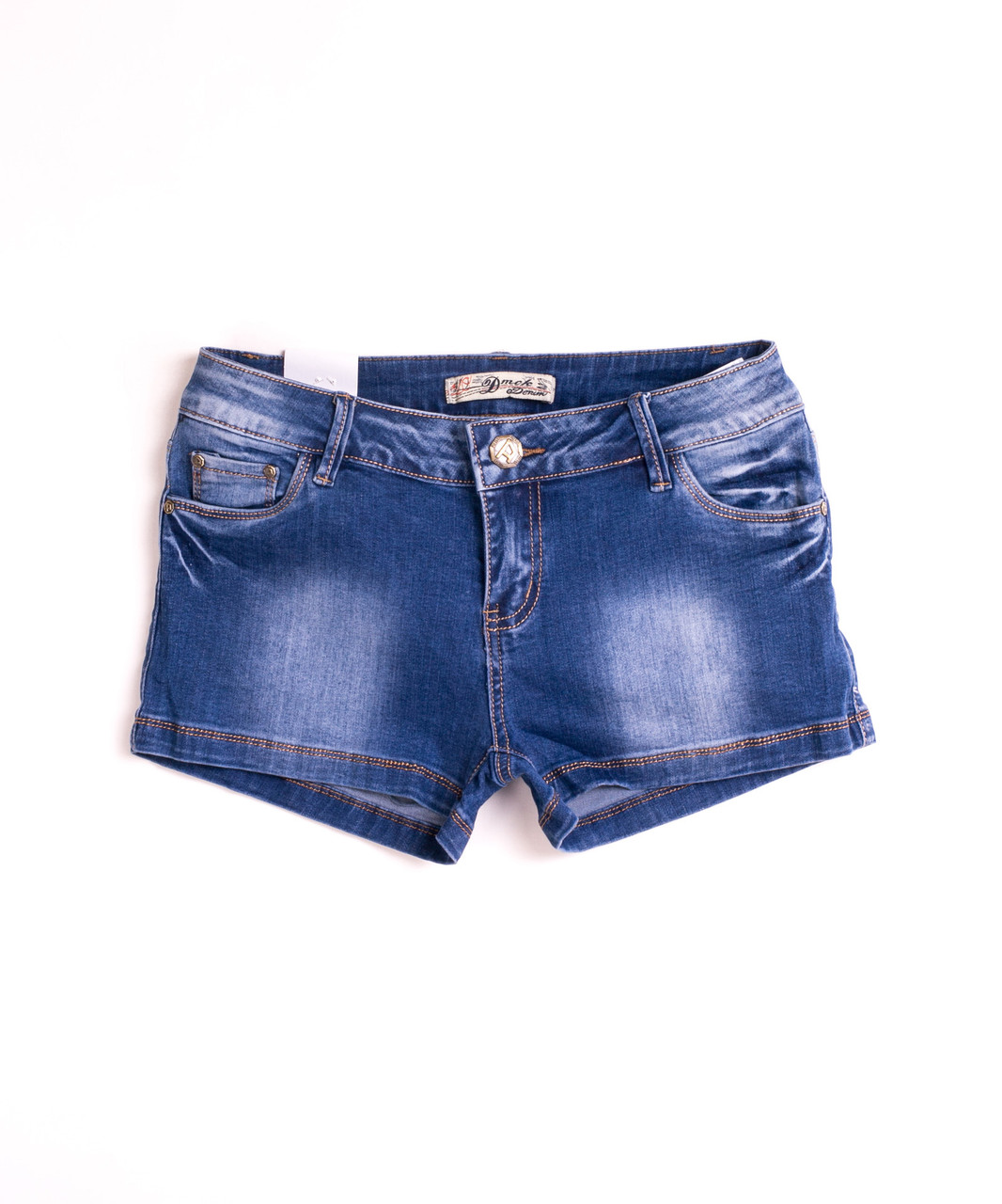 Короткие женские шорты 9025 (28-33 полубатал, 6 ед.) Дмок - фото 1 - id-p4680625