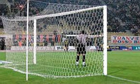 Сетка футбольная,ячейка шестиугольная, 7,50 x 2,50 m С004 LA RETE (ITALIA)