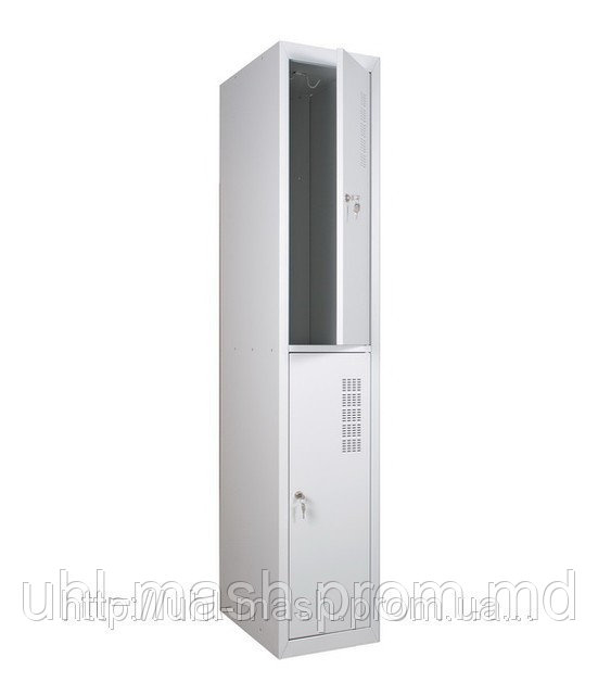 Одежный металлический шкаф ШОМ-300/1-2 - фото 1 - id-p4026407