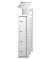 Ячеечные шкафы (камеры хранения) ШО-300/1-4пр. уп