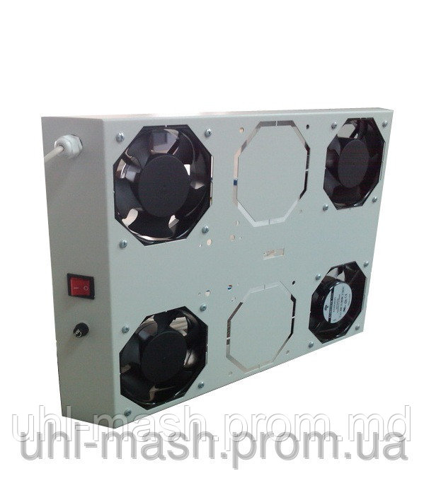 Вентиляторный модуль 4 элемента с терморегулятором - фото 1 - id-p4026615