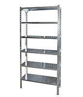 Стеллаж полочный оцинкованный ОС-25/10/3-6 (2500х1000х300)