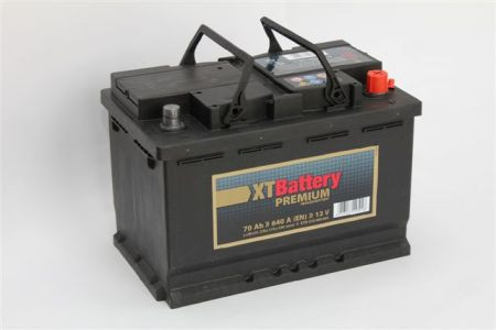 Аккумулятор XT PREMIUM 70Ah EN 640 R+ - фото 1 - id-p4753940