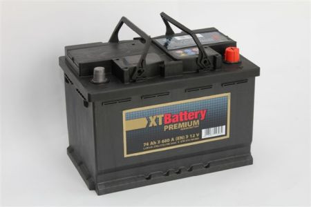 Аккумулятор XT PREMIUM 74Ah EN 680A R+ - фото 1 - id-p4753942
