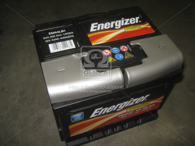 Аккумулятор Energizer Prem. 44Ah R+ EN440 - фото 1 - id-p4753973