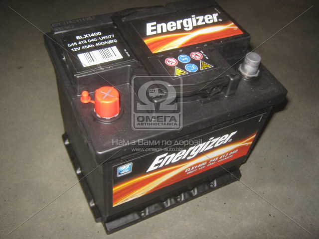 Аккумулятор Energizer 45Ah L+ EN400 - фото 1 - id-p4753974