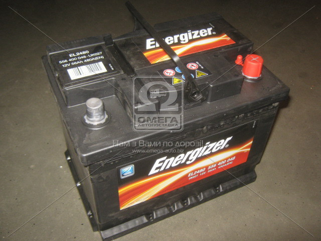 Аккумулятор Energizer 56Ah R+ EN480 - фото 1 - id-p4753980