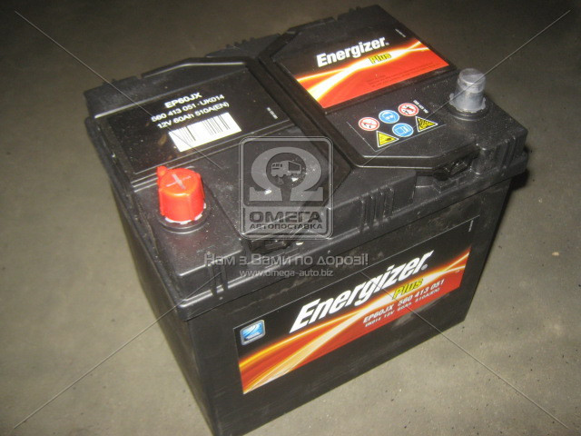 Аккумулятор Energizer Plus 60Ah L+ EN510 Asia - фото 1 - id-p4753981