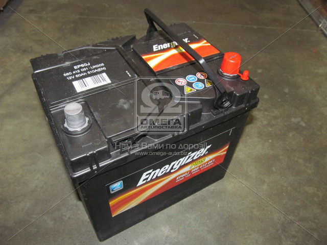Аккумулятор Energizer Plus 60Ah R+ EN510 Asia - фото 1 - id-p4753982